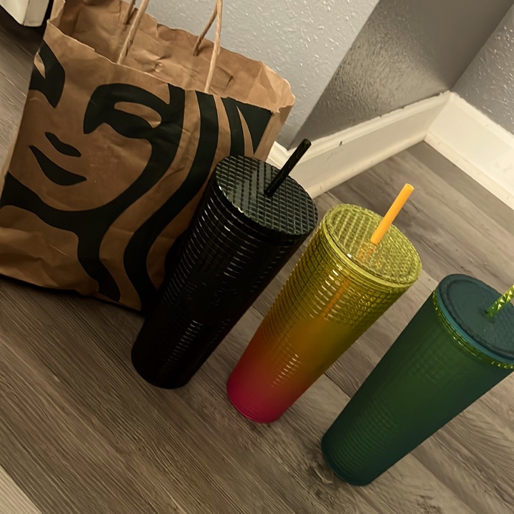 Starbucks cups